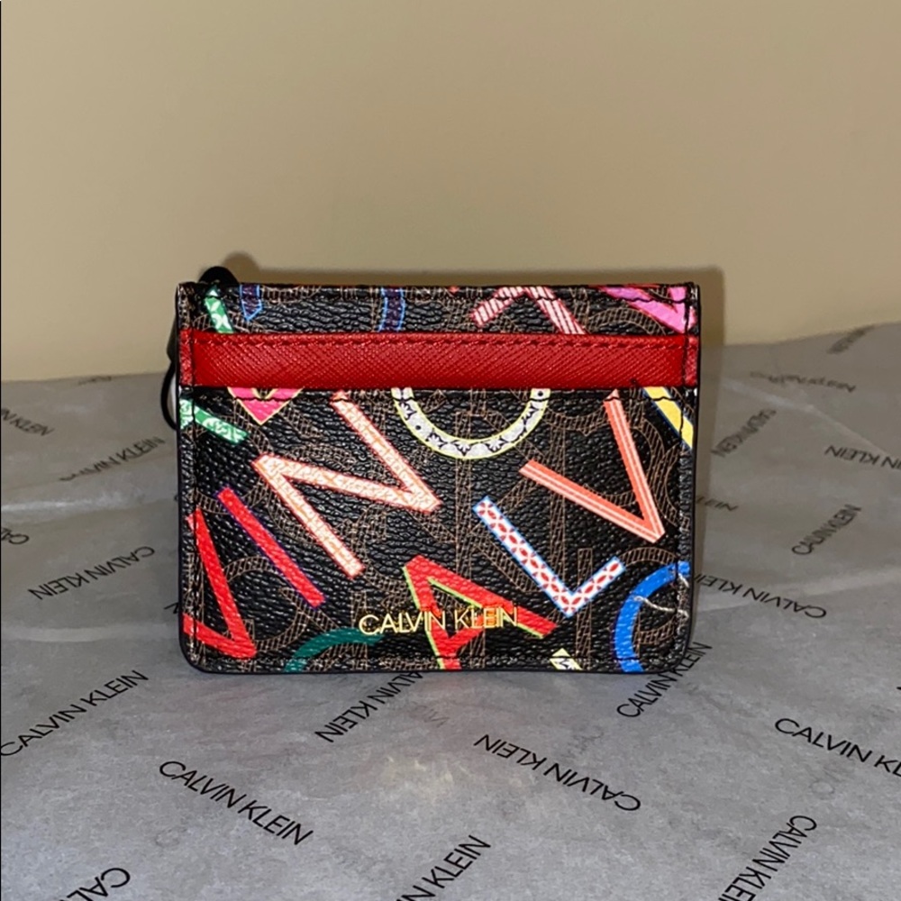 Monogram Logo Card Case